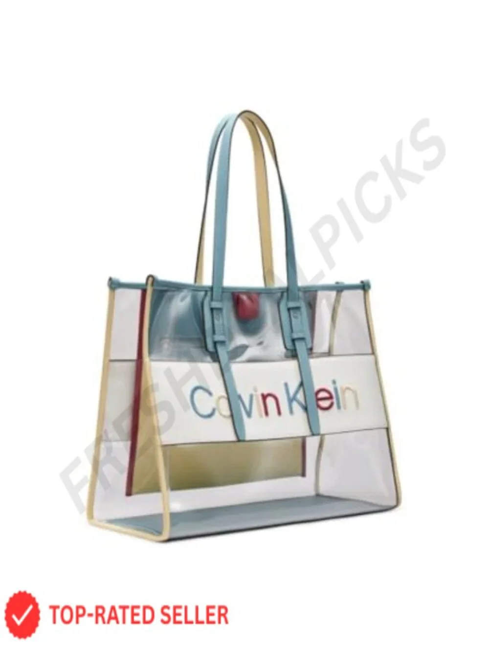 Vegan Leather Extra Large Tote with Pockets